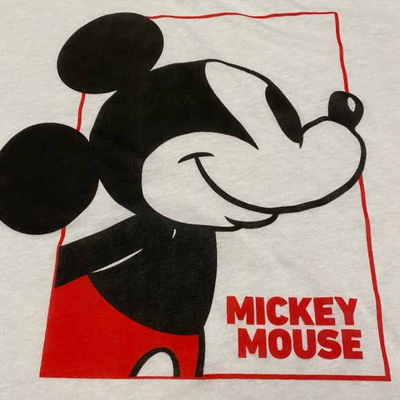 Disney Mickey Mouse White Juniors T Shirt Size XXL NEW NWT - Picture 7 of 12